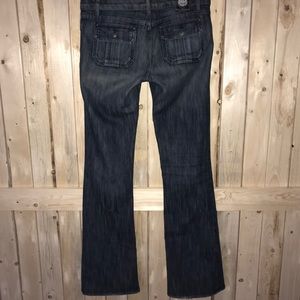Rock & Republic Dark Wash Button Tab Jeans Size 29